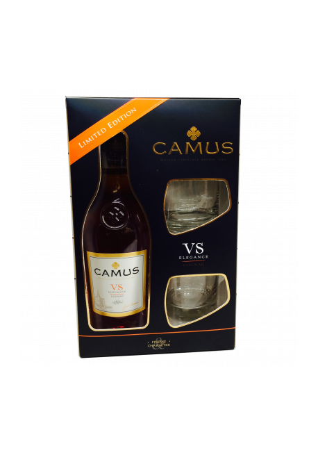 Коньяк Camus VS + 2 стакана, 0,7 л