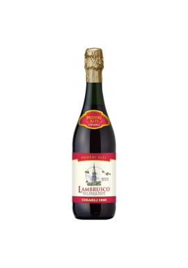 Игристое вино Lambrusco dell'Emilia Rosso Poderi Alti IGT